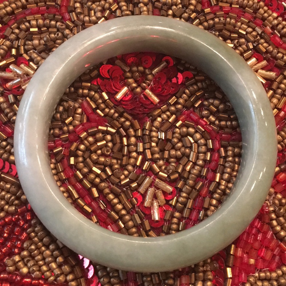 Jadeite bangle bracelet